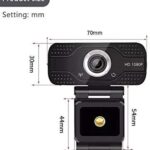 Loosafe Webcam USB con Microfono Web Cam Full HD 1080P