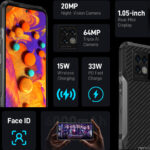 DOOGEE V20 Smartphone Rugged Dual SIM 5G Dual Display AMOLED 2K 8GB+256GB