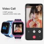 Orologio Smartwatch SIM 4G per Bambini Impermeabile IP67 GPS SOS Fotocamera per Videochiamate