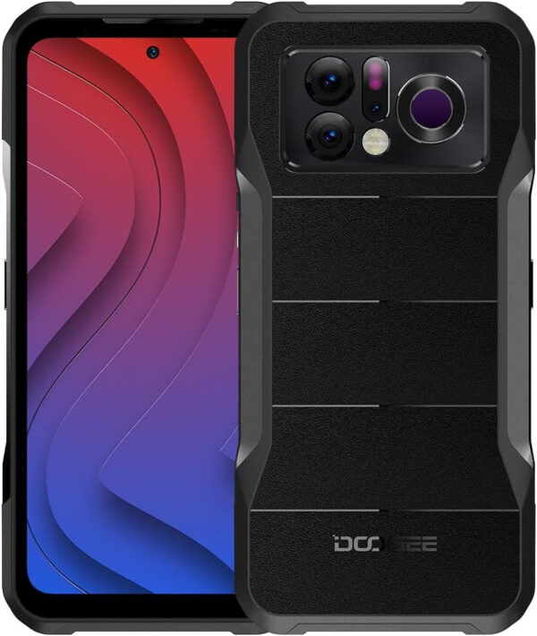 DOOGEE V20 Pro 6,43" Smartphone Rugged 20GB+256GB 5G Dual SIM Display 2K AMOLED Termocamera