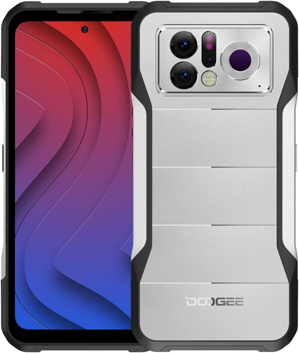 DOOGEE V20 Pro 6,43" Smartphone Rugged 20GB+256GB 5G Dual SIM Display 2K AMOLED Termocamera