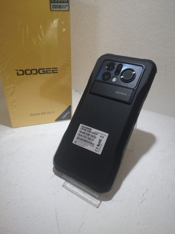 DOOGEE V20 Pro 6,43" Smartphone Rugged 20GB+256GB 5G Dual SIM Display 2K AMOLED Termocamera