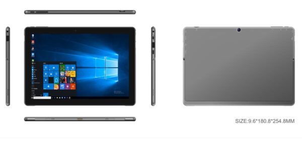 ALLDOCUBE Tablet 2 in 1 Tablet PC Windows 11 con Tastiera Tablet 10.5 Pollici, Celeron N4120, 8GB RAM, 128GB SSD, FHD IPS