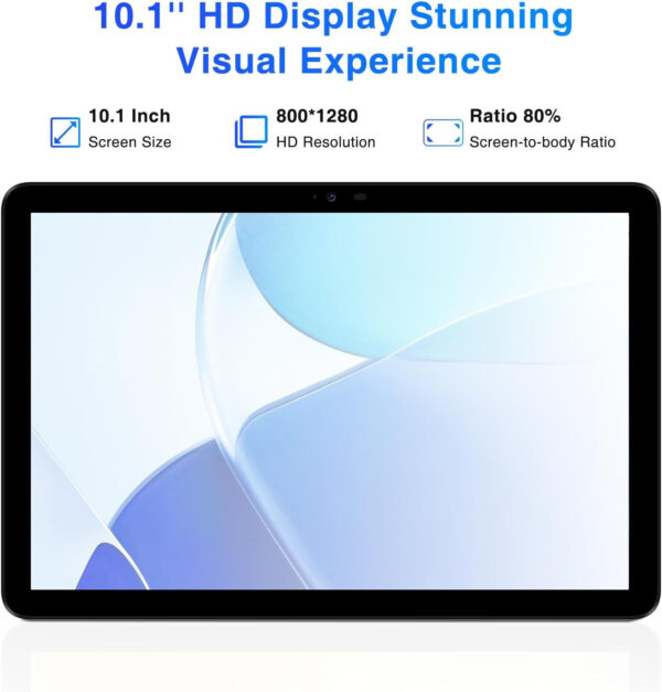 DOOGEE T10E Tablet 10.1" 4GB+128GB Android 13 Dual Stereo Speaker