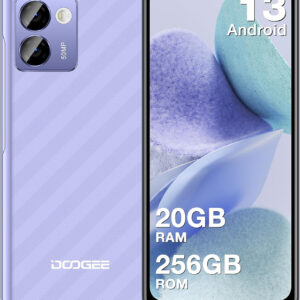 DOOGEE N50 Pro 6.52" Smartphone 20GB +256GB Samsung AI Camera 50MP+2MP Android 13 Dual SIM