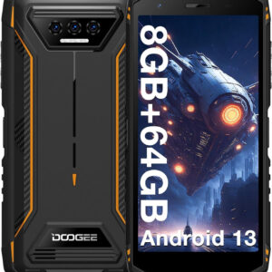 DOOGEE S41T Smartphone Rugged 5.5" 8GB + 64GB Batteria 6300mAh NFC Android 13 Dual SIM