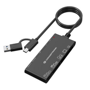LETTORE SCHEDE USB 3.0 7IN1 BK 2*SD,2*MICRO SD/T-FLASH,MS,CF,XD
