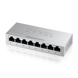 SWITCH 8P GIGABIT ZYXEL METAL CASE 16 GBPS UNMANAGED 8X10/100/1000