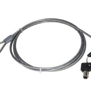 CAVO LUCCHETTO SICUREZZA NB 1,5MT CHIUSURA CON CHIAVE