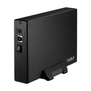 BOX 3.5 SATA TO USB 3.1 MAX 8TB BK AH612 BOX SLIM CASE ALLUMINIO ADJ