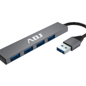 HUB USB 3.2 4PORTE TETRA GY COMPATIBILE USB1.1/2.0 NOTEBOOK ADJ