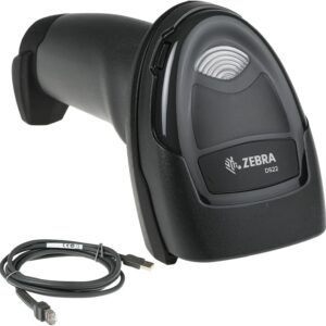 LETTORE BARCODE ZEBRA DS2208 2D USB KIT CON CAVO USB