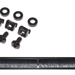 ARMADIO RACK RACCOGLICAVI 19 CON SPAZZOLA 1 UNITA'