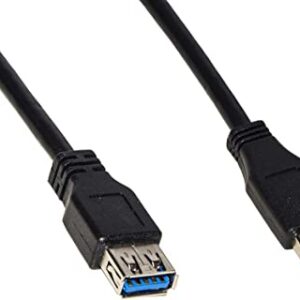 CAVO USB 3.0 A-A 3MT M/F BK PROLUNGA IN RAME