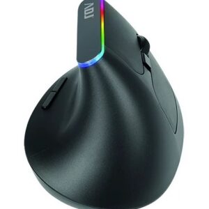 MOUSE WIRELESS OPTICAL SHARKMINI BK 800/1200/1600 RGBLIGHT SILENT CLICK