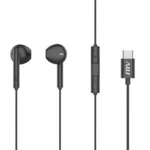 AURICOLARI TYPE C IN-EAR JENA BK C/MICROFONO PER SMARTPHONE/TABLET