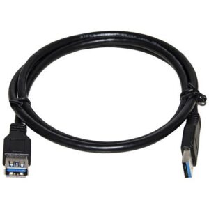 CAVO USB 3.0 A-A 1MT M/F BK PROLUNGA IN RAME