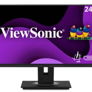 MON 24IPS FHD HDMI DP USB FRAMELES 4XUSB TILT  PIVOT CARRY HANDLE