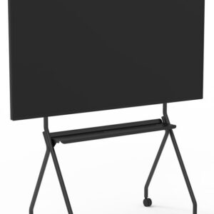 STAFFA  PAVIMENTO PER TV FINO A 86 NPF10297 100KG CON RUOTE 1000X600