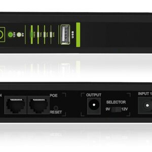 UPS DC 5V/9V/12V POE 24V/48V ERA PLUS TOGETHER ON MODEM/ROUTER/VOIP