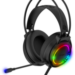 CUFFIA C/MICROFONO USB GAMING ACER GH1600 LED