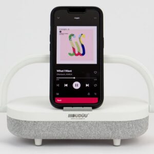 SPEAKER BLUETOOTH 10W LAMPADA BIANC DUDUU MOOD BIANCO X PC/SMARTPHONE