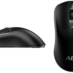 MOUSE WIRLESS RICARICABILE TYPE C 1600 DPI 3 TASTI PLUG&PLAY BK ADJ