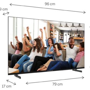 TV 43 THOMSON 4K  SMART UHD T2/C2S2 GOOGLE TV FRAMELESS