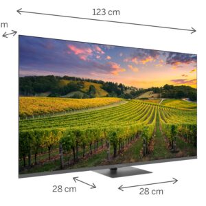 TV 55 THOMSON UHD  SMART 4K QLED T2/C2S2 GOOGLE TV PIEDE