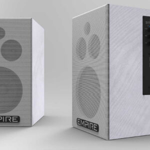 SPEAKER EMPIRE HS290 290W 80-20K HZ RCA XLR BALANCED WHITE