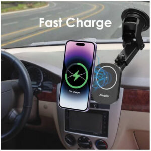 CARICATORE AUTO WIFI 15W ENERGIZER RAPIDO VENTOSA