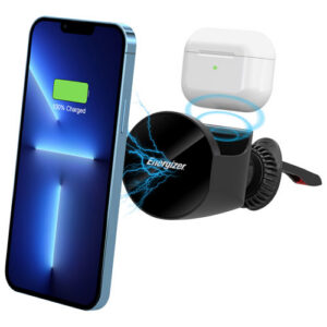 CARICATORE AUTO WIFI 15W ENERGIZER RAPIDO VENTOSA CON POWERBANK 10K