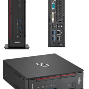 PC REF I5 8GB 256GB  W10P I5-6500T  FUJITSU Q956 TINY MINI