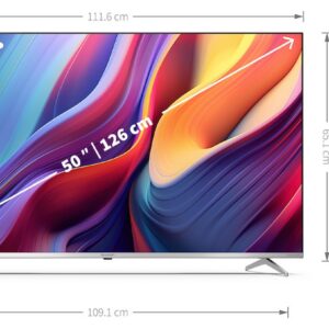 TV 50 SHARP QLED 50GP6265E 4K UHD GOOGLE TV SMART QLED TVSAT CERT
