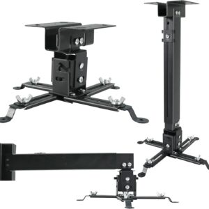 STAFFA PROIETTORE ESTENSIBILE BK 420-650MM ROTAZIONE  INCL