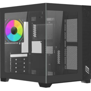 CASE MID-TOWER NOPSU VISION MINI BK MICRO ATX VISION ZK100