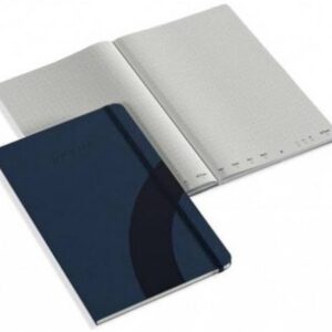 BLOCCO NOTE A5 BLU 172 PAG.RIGHE PER DABLIU PEN+ (NON INCLUSA)