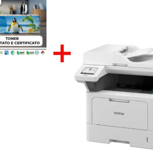 MF LAS B/N A4 LAN F/R 48PPM BROTHER DCPL5510DW + KIT TONER