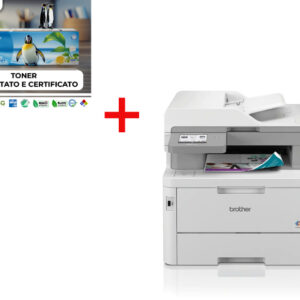 MF LAS COL A4 FAX WIFI LAN F/R 26PP BROTHER MFCL3760CDW + KIT TONER