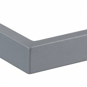 GIUNZIONE ANGOLARE IN METALLO GRIGIO