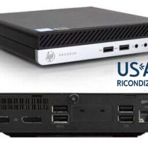 PC REF I5 8GB 256GB SSD NVME W11P I5-9500T 400 G4 TINY-MINI