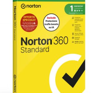 ANTIVIRUS STD ATTACH 2026 1D 10GB1Y NORTON STANDARD ANTITRUFFA 1D1Y10G