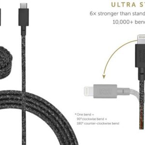 NIGHT CABLE-KV-C-LIGHTNING-COSMOSBL USB-C TO LIGHTNING
