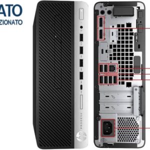 PC REF I5 16GB 256GB SFF W11P I5-10400F 600 G6 VGA 1GB