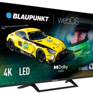 TV 43 BLAUPUNKT 4K DBT2 WEB0S TV DVBT2 DVBS2 NEW SMART PIEDE
