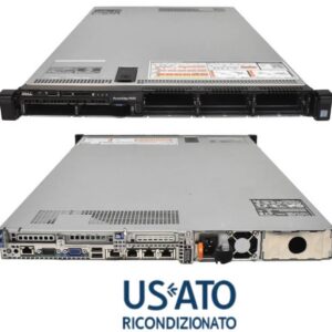 SERVER REF DELL R630 2XE5-2697 64GB 2X1,2TB SAS H330 2XPSU  8SFF V4