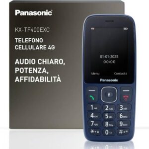 TELEFONO CELLULARE SENIOR ACUSTIC 2,4MP3 REG 4G FOTOC 0,3MP BLU