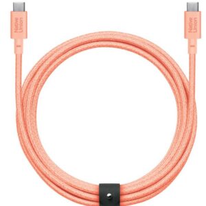 BELT CABLE XL C TO C APRICOT 3M USB-C TO USB-C APRICOT
