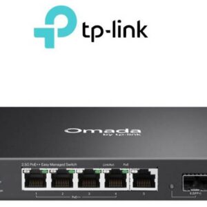 SWITCH OMADA 5-PORTGB EASY MANAGED 5XGB RJ45P DESKTOP STEEL INTEG SDN