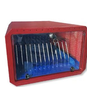 BOX STAZIONE DI RICARICA DA TAVOLO IN ACCIAIO DA 12 IPAD/TABLET/NETBOO